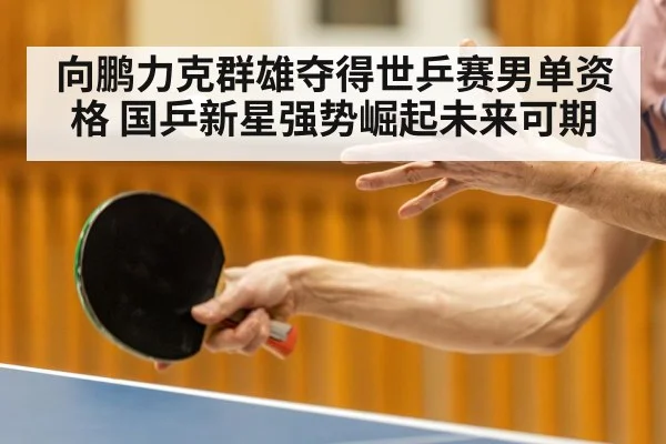 向鹏力克群雄夺得世乒赛男单资格 国乒新星强势崛起未来可期